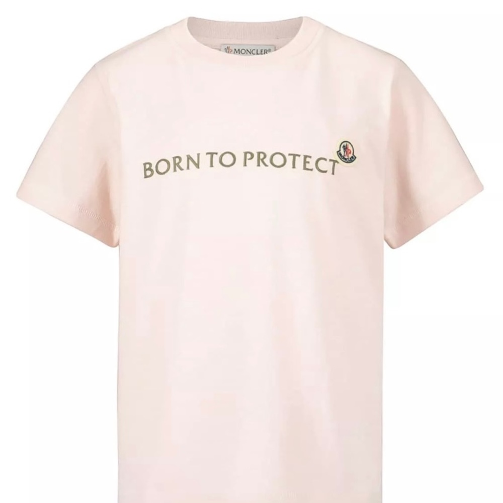 Moncler enfant T-Shirt Born To Protect Capsule